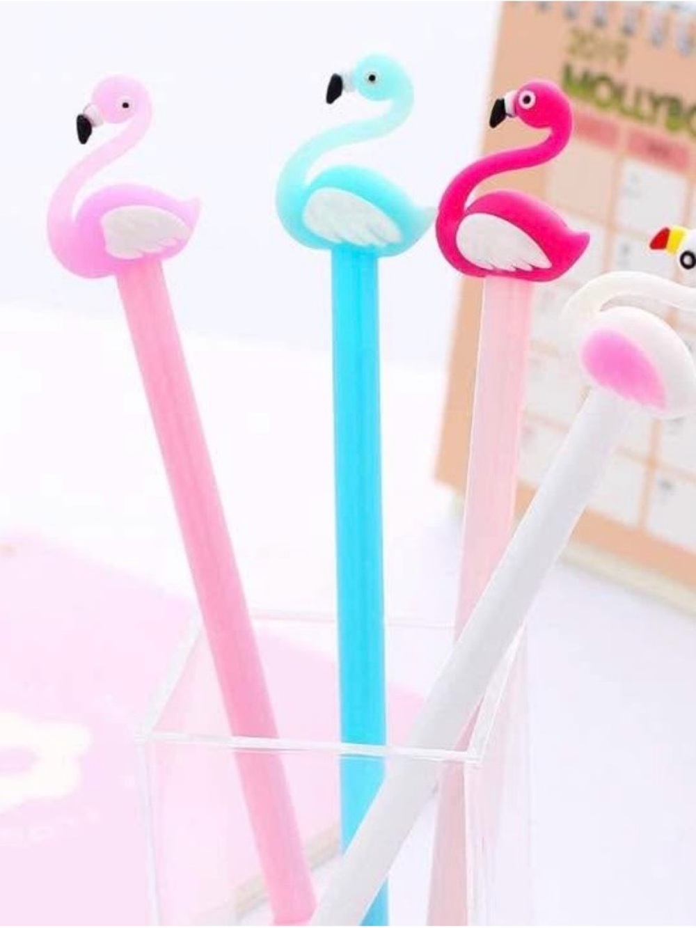 4pcs Flamingo Pens